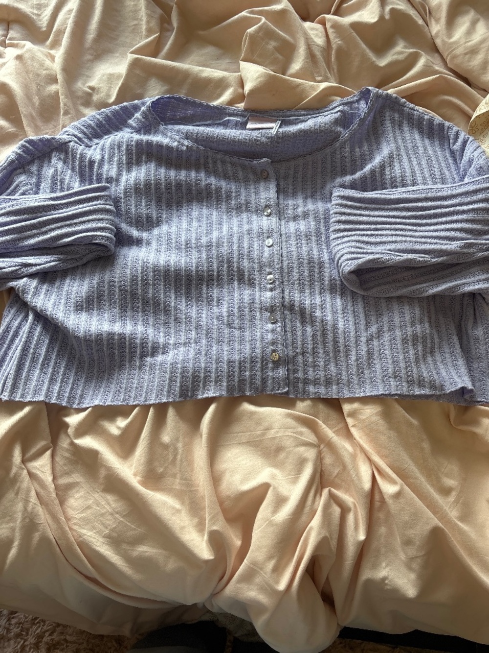 Long Sleeve Cropped Sweater